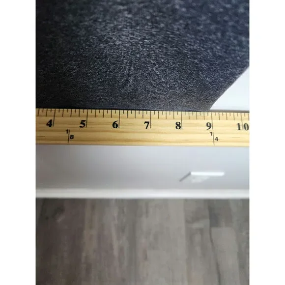 Prana pull on flare athleisure stretch pants sz M heathered gray gorpcore - Picture 9 of 10